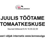 Juulis töötame automaatkeskusena